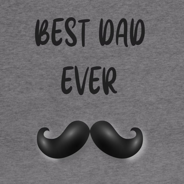 Best Dad Ever Father's day TShirt Gift For Dad by AwesomeDesignArt